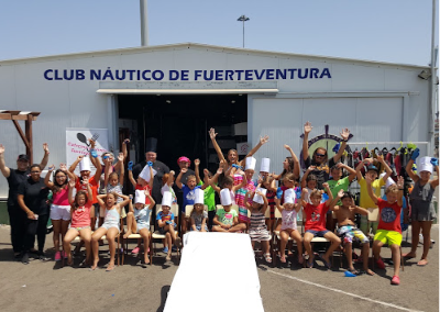 Actividad de vela en la web del club